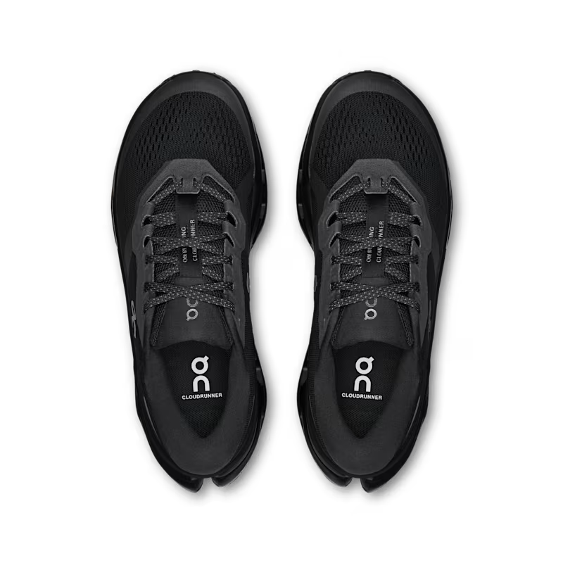 On Cloudrunner 3 Men's Shoes - Black Black