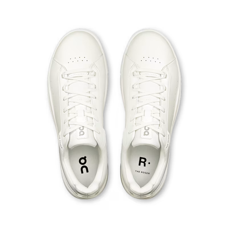 On THE ROGER Advantage Men's Shoes - All White
