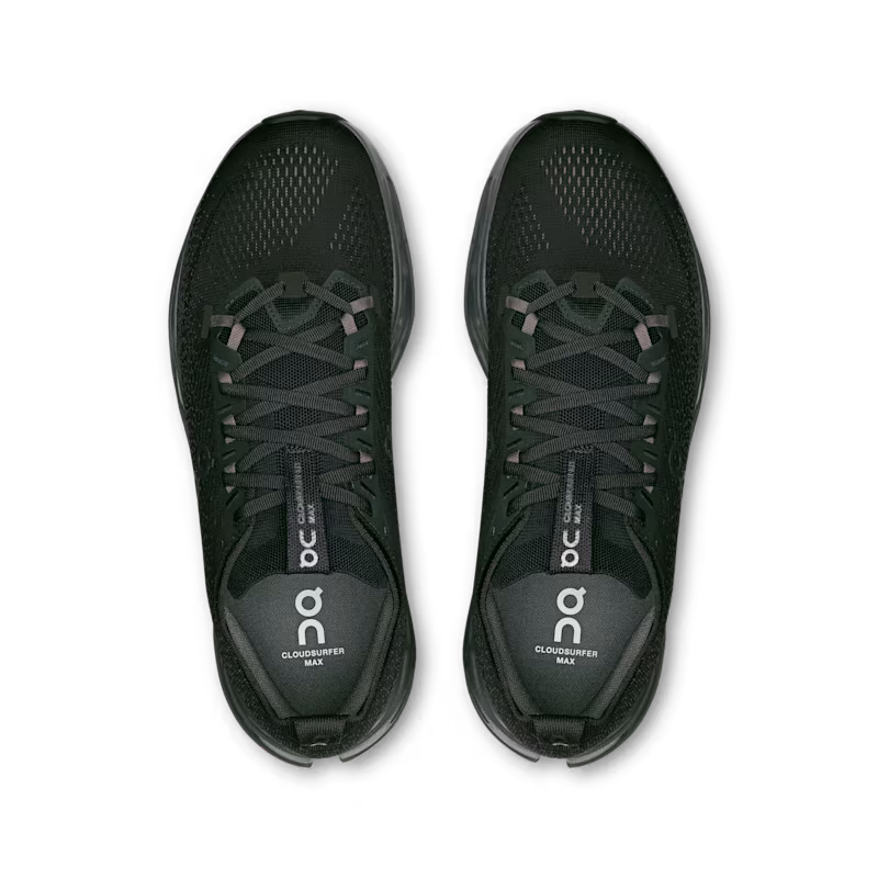 On Cloudsurfer Max Wide Black | Eclipse