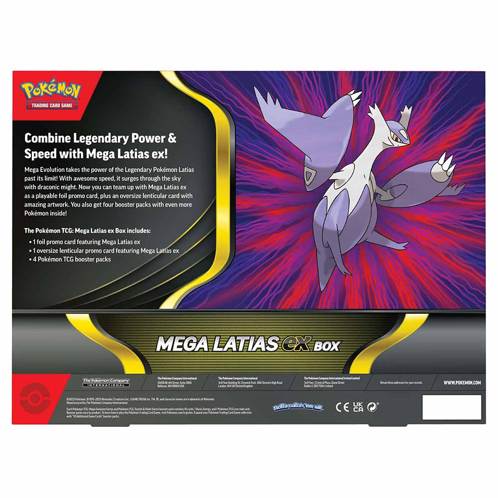 Pokémon TCG: Mega Latias ex Box – Promo Cards & Booster Packs Collection