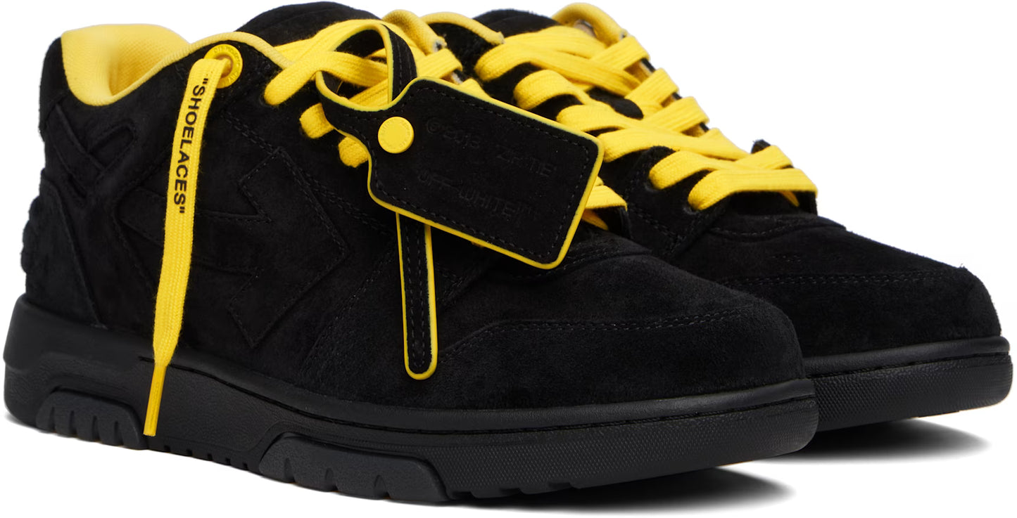 Off-White Out Of Office Sneakers – Black / Yellow