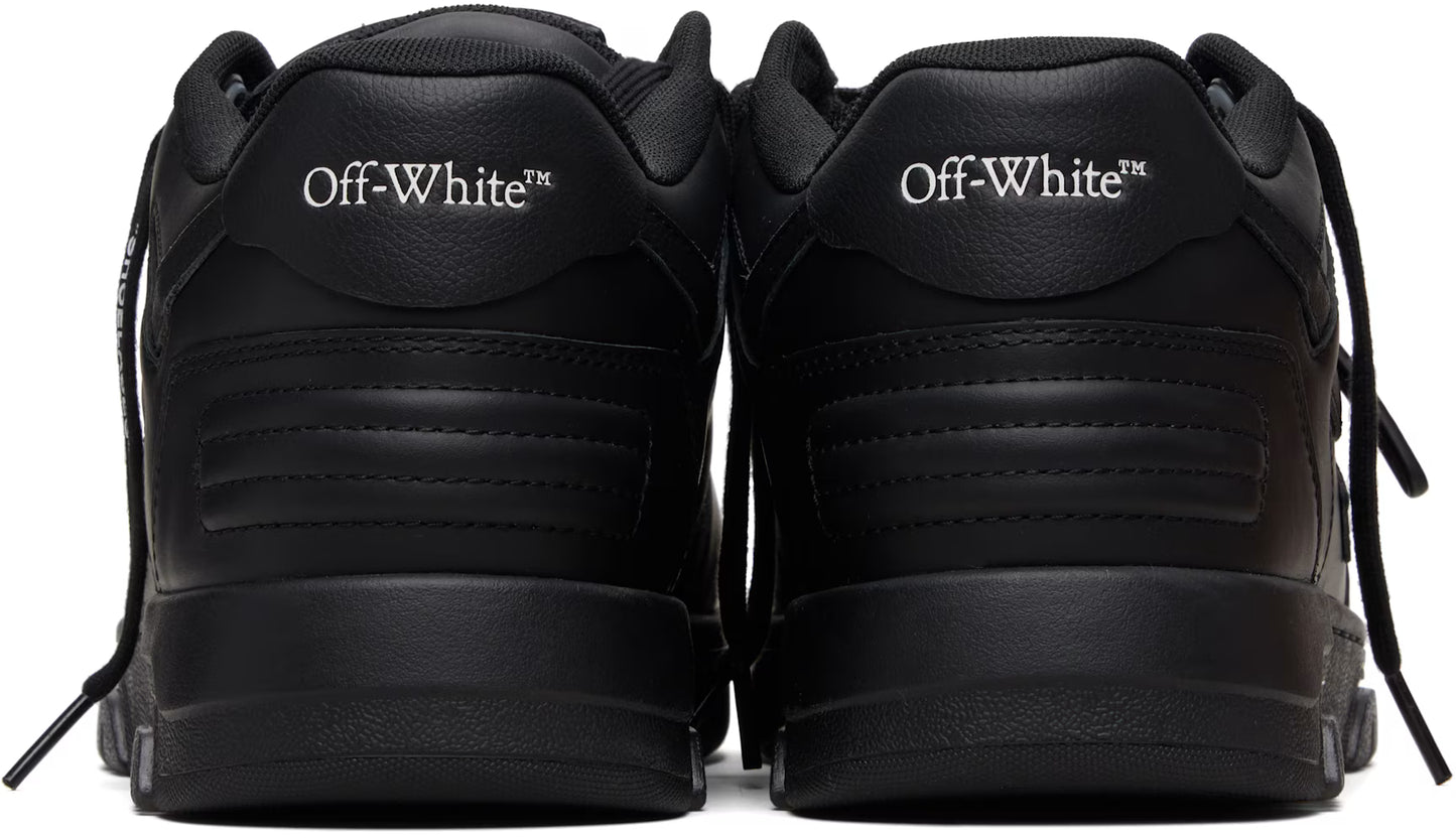 Off-White Out Of Office Metallic Hardware Sneakers – Black