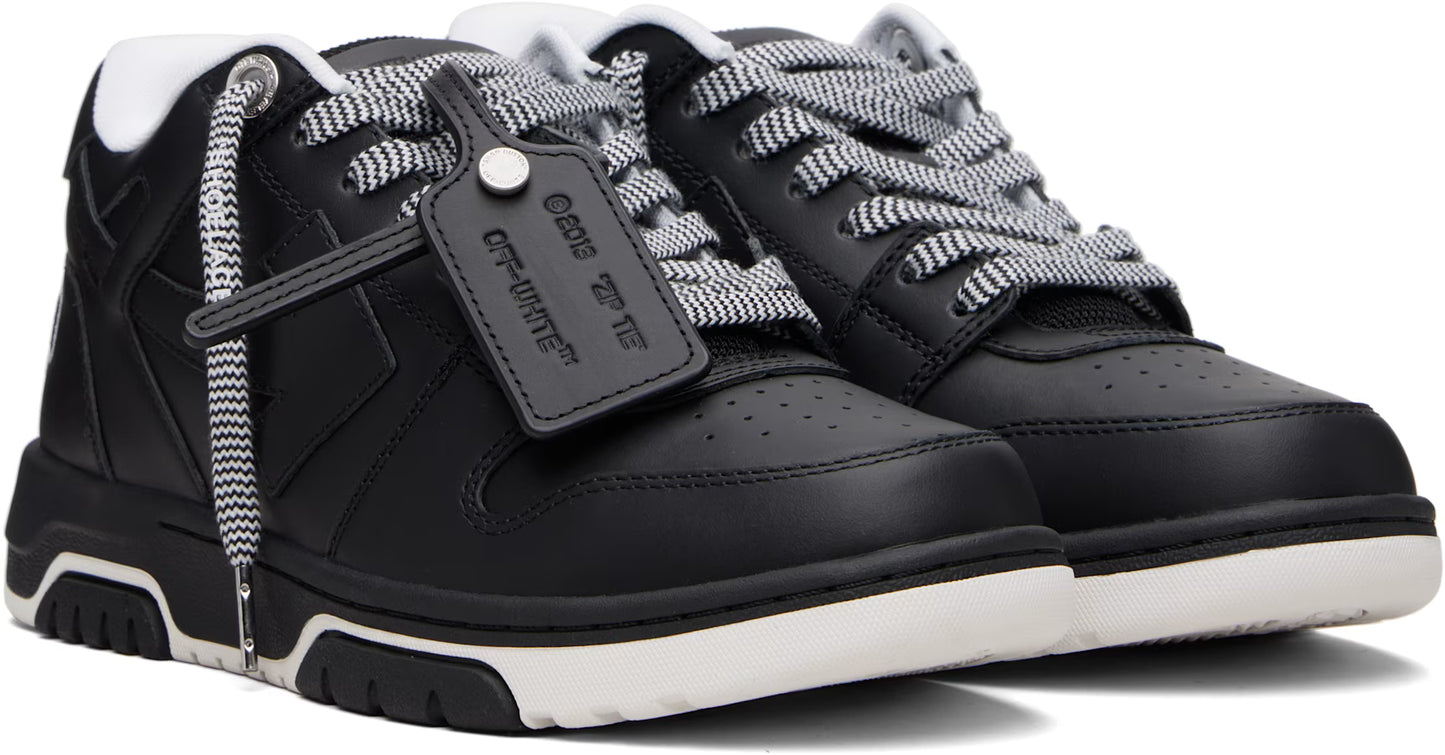 Off-White Out Of Office Patch Sneakers – Black