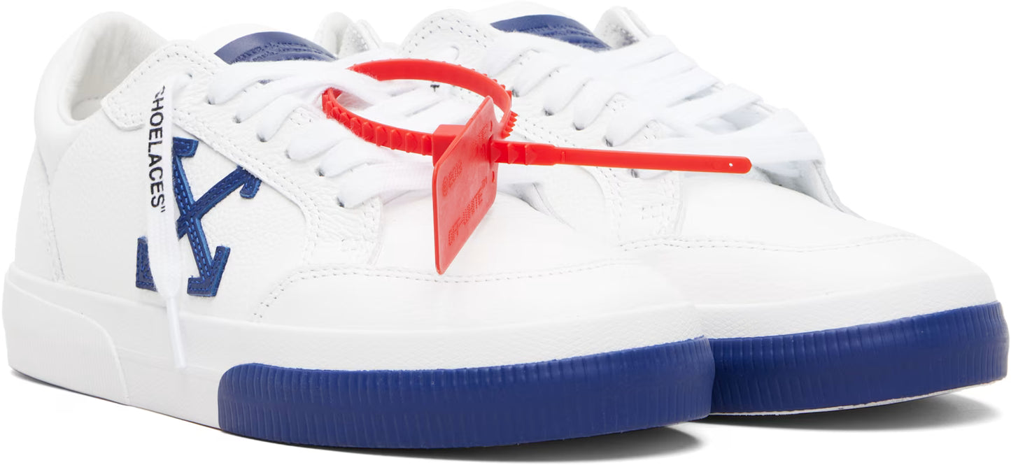 Off-White Vulcanized Low Sneakers – White / Navy