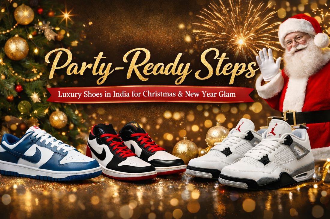 Party-Ready Steps: Luxury Shoes in India for Christmas & New Year Glam