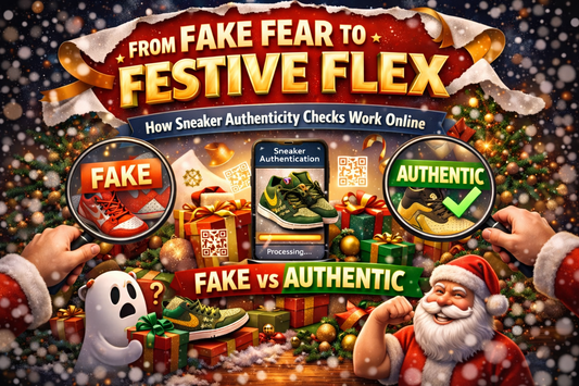 From Fake Fear to Festive Flex: How Sneaker Authenticity Checks Work Online