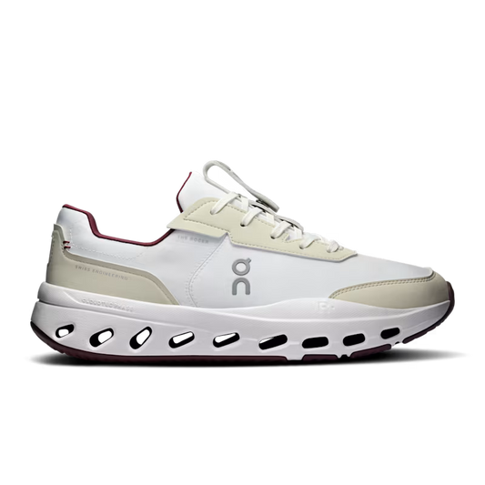 On The Roger Wildcard Men's Shoes - Ivory Maroon