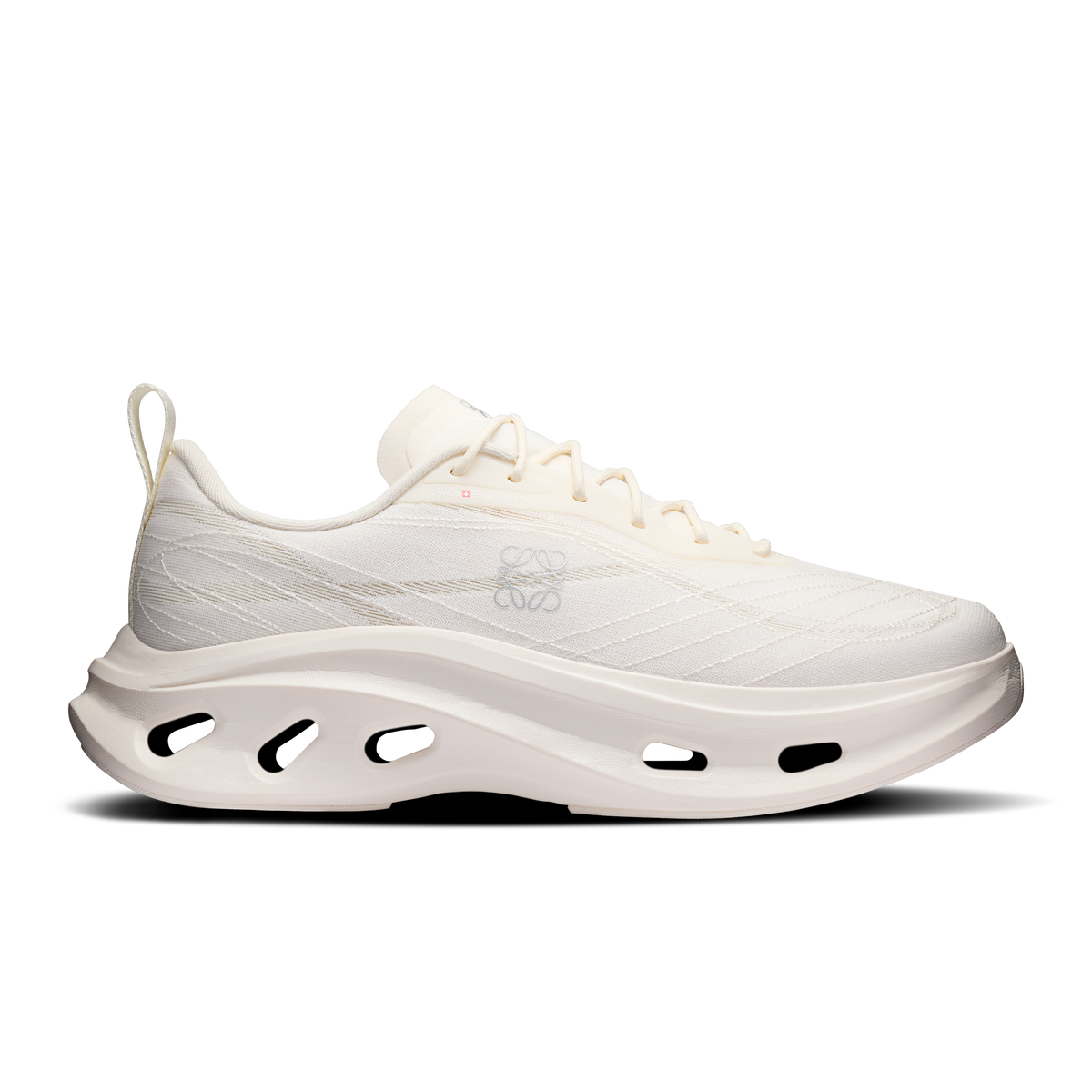 On x LOEWE Cloudtilt Cosmic men's sneaker in White - side view