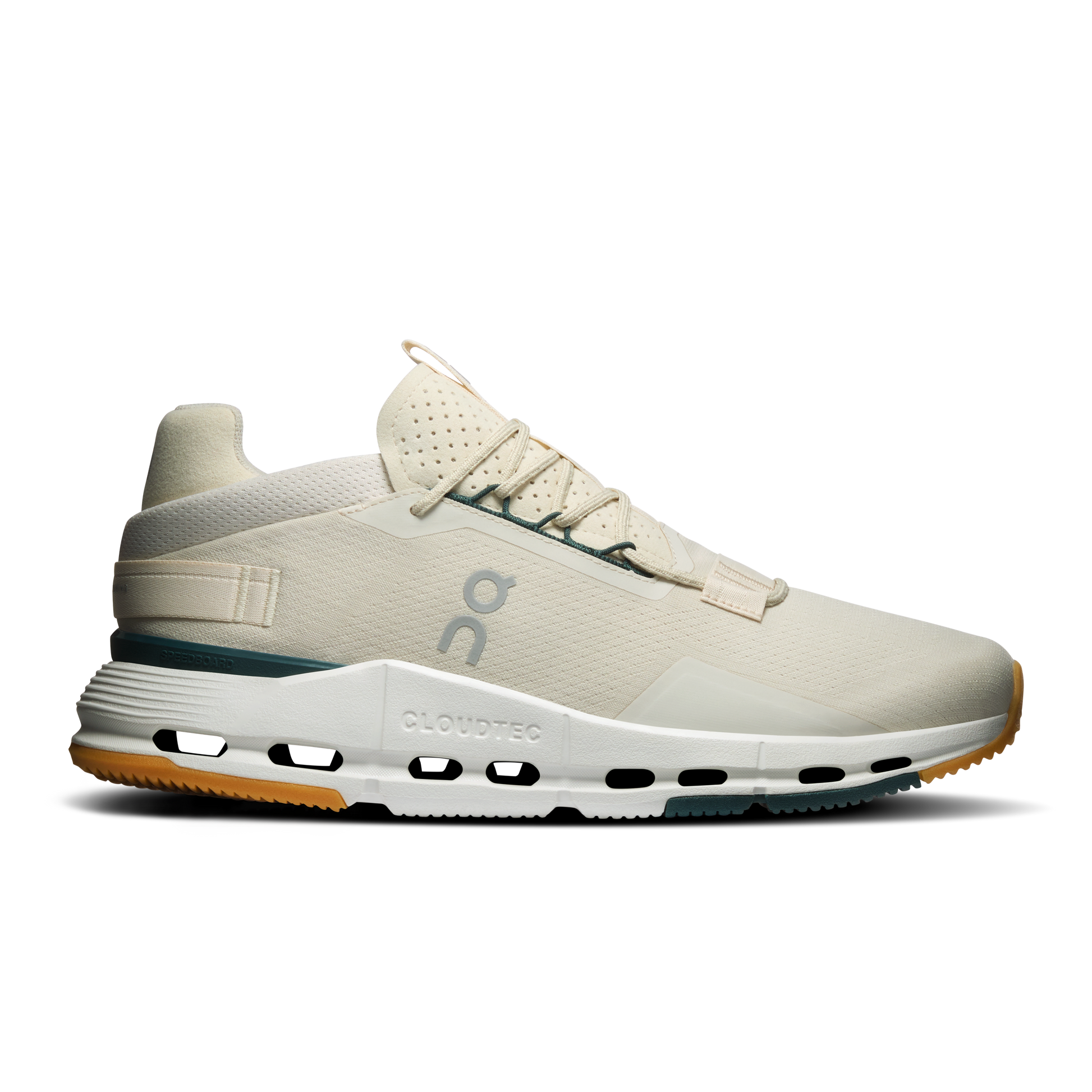 On Cloudnova 2 - Men's Street-Ready All-Day Sneaker - Grain / Ivory