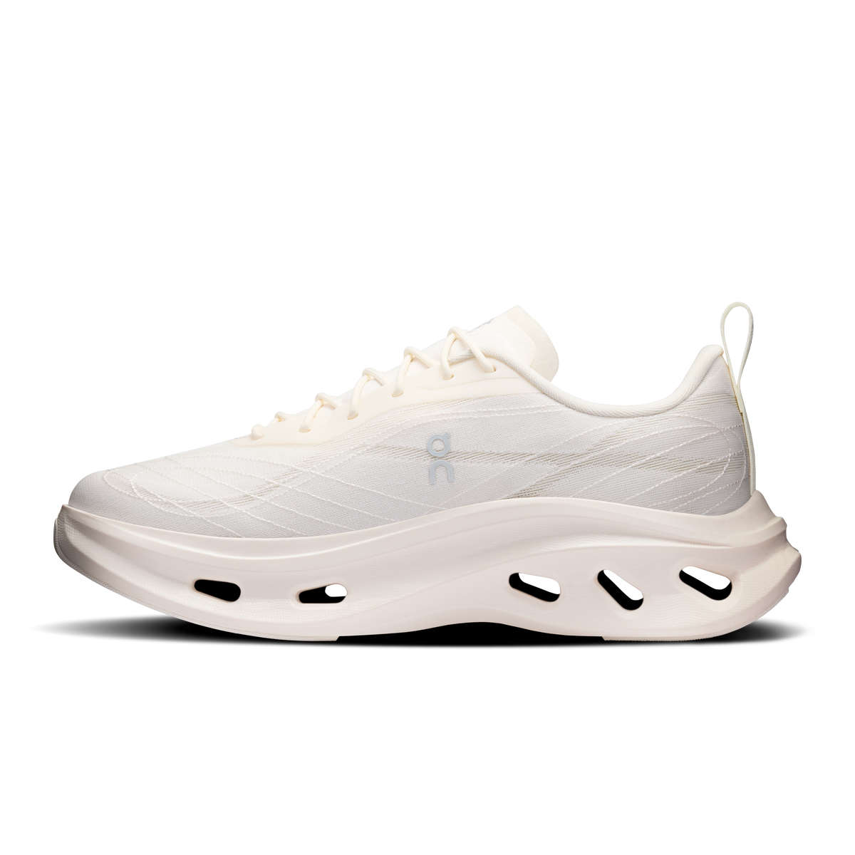 On x LOEWE Cloudtilt Cosmic White men's sneakers - alternate side view