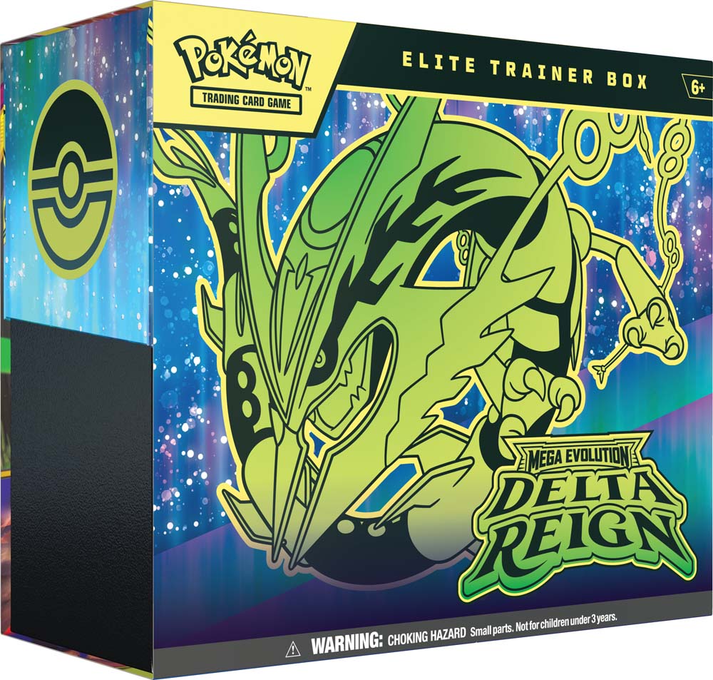 Pokémon TCG: Mega Evolution—Delta Reign Elite Trainer Box (ETB) – English
