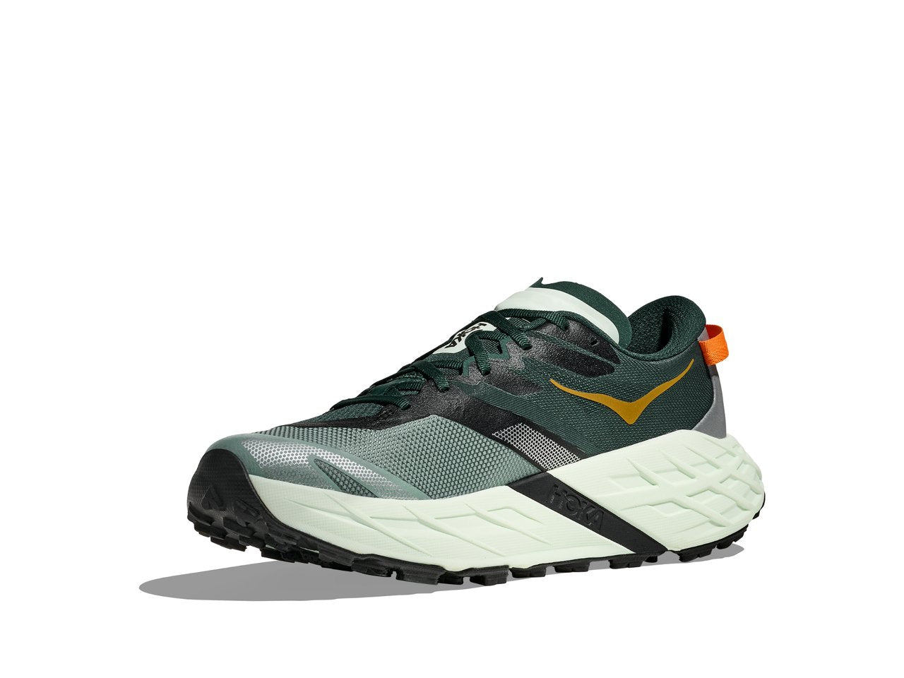 HOKA Speedgoat 7 Men's Trail Running Shoes - Bay Leaf / Sea Glass - Image 3