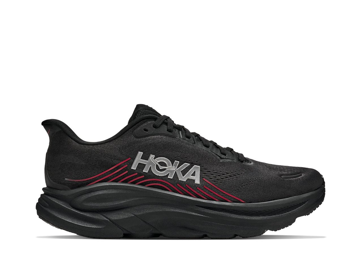 HOKA Clifton 11 Men's Running Shoes - Black / Pepper