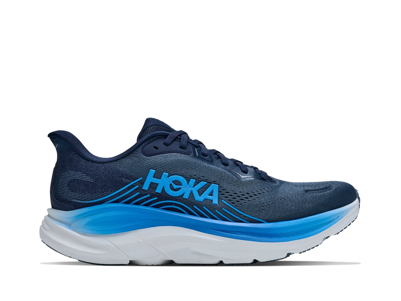 HOKA Clifton 11 Men's Running Shoes - Varsity Navy / Faded Navy