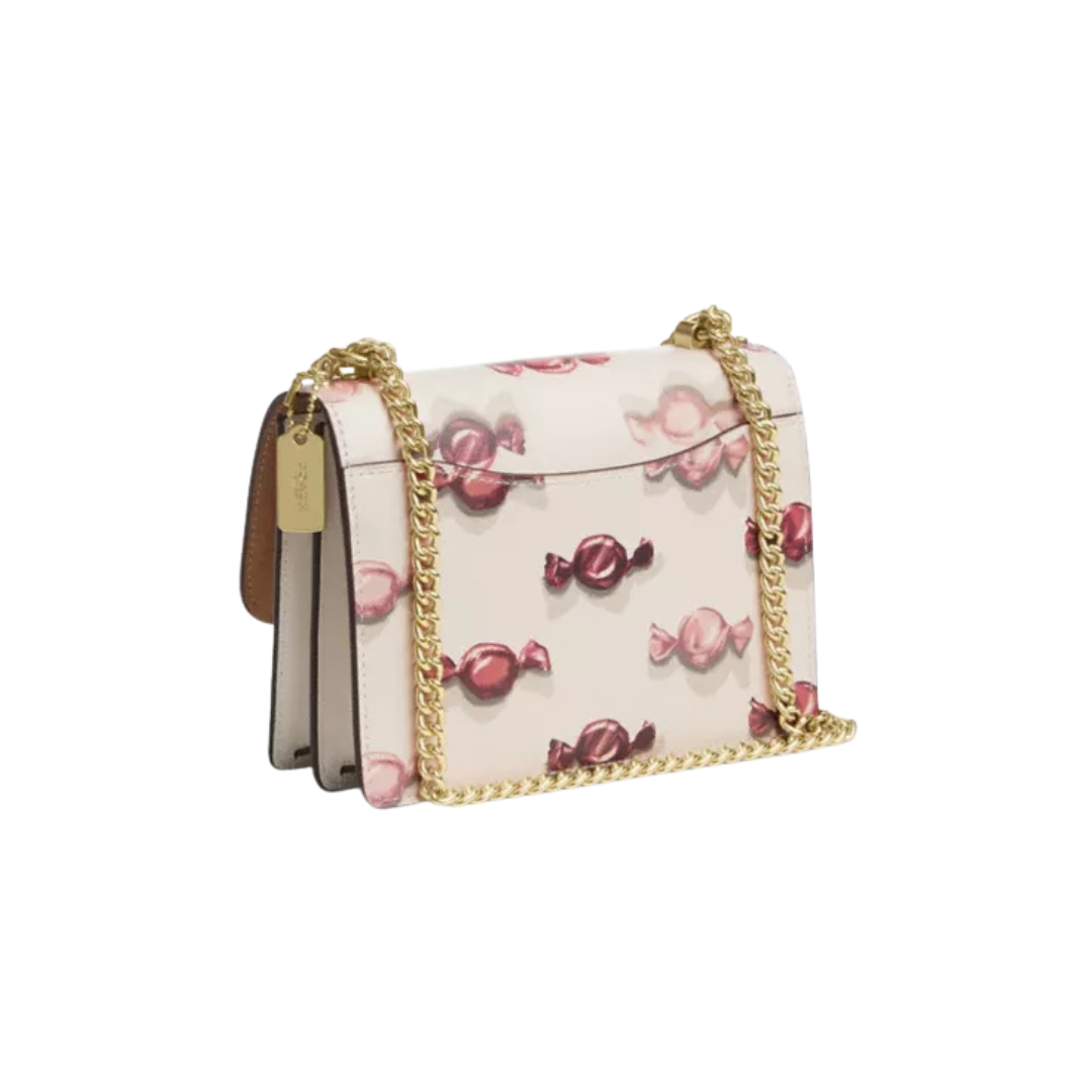 Coach Mini Klare Crossbody Bag in Signature Canvas With Candy Print