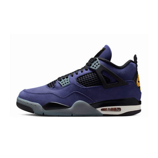 Jordan 4 Retro Lakers sneaker in Imperial Purple