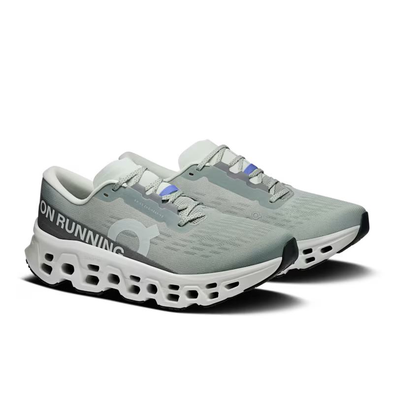 On Cloudmonster 3 Men's Shoes - Tin Ivory