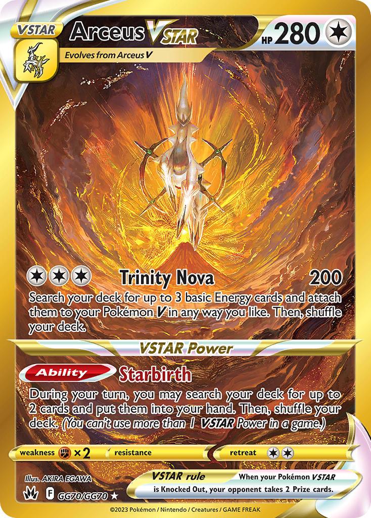 PSA 9 Mint Arceus VSTAR GG70/GG70 PSA 9 Mint – Crown Zenith Galarian Gallery Secret Rare