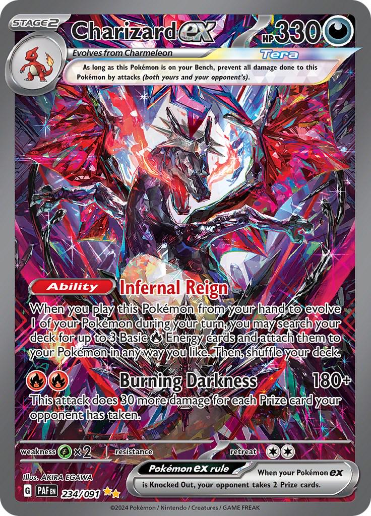 PSA 9 Pokemon TCG Charizard ex #234 – Paldean Fates