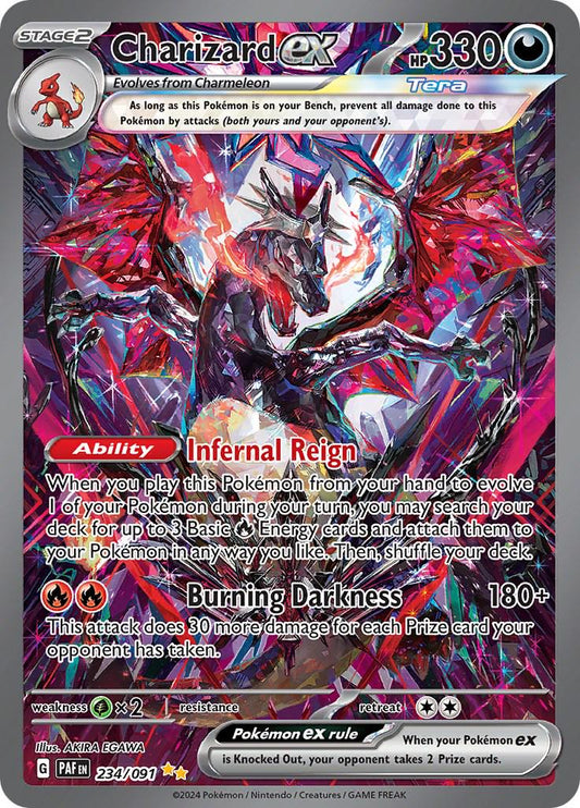 PSA 9 Pokemon TCG Charizard ex #234 – Paldean Fates