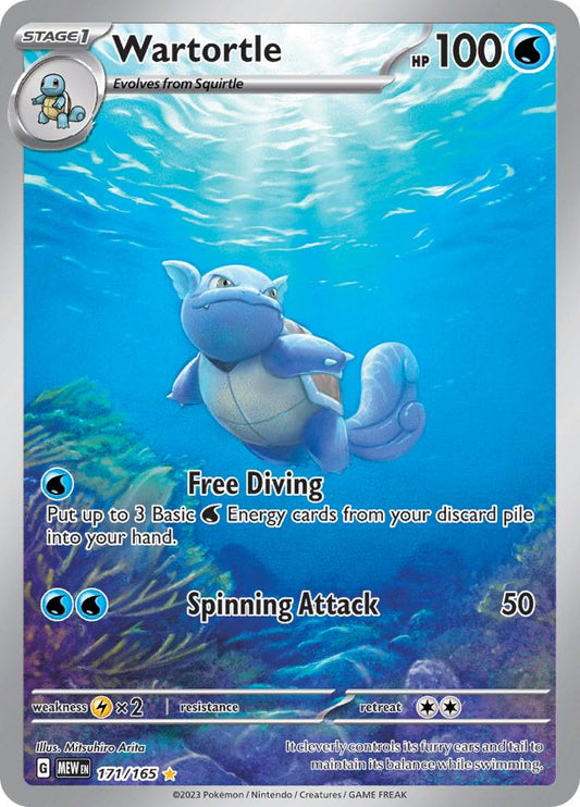 Wartortle 171/165 – Scarlet & Violet 151