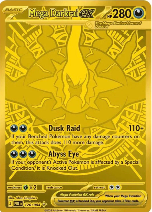Mega Darkrai ex 120/084 – Pitch Black