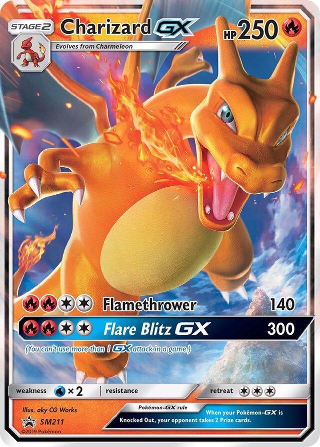 Charizard GX SM211 – Pokémon Promo – PSA 9