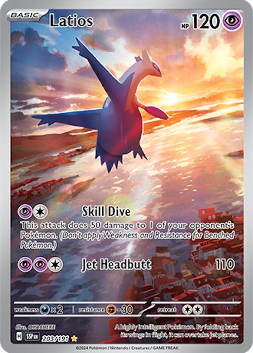 Latios 203/191 – Surging Sparks