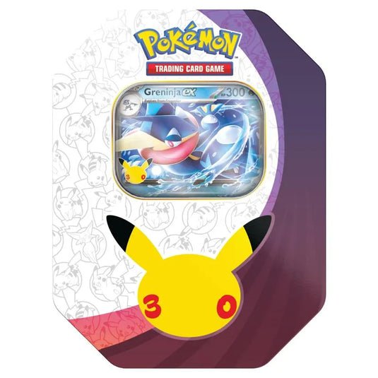 Pokémon TCG 30th Celebration 4 Booster Tin assorted design