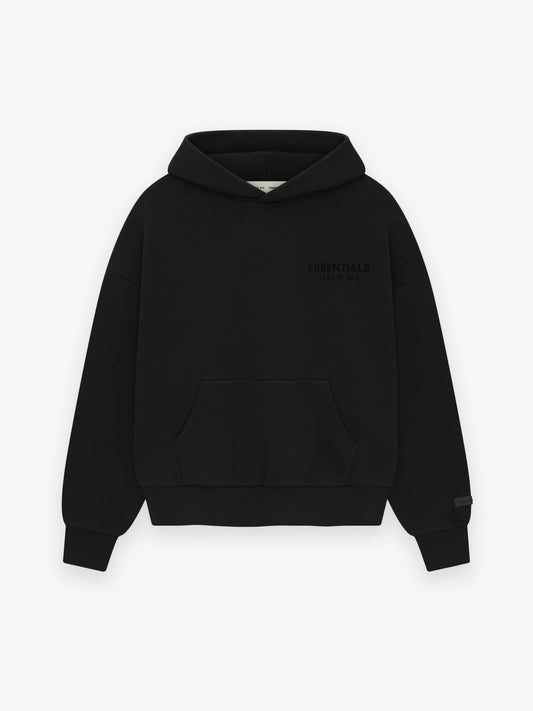 Fear of God ESSENTIALS Classic Hoodie Vintage Black – India | LaceUpClub