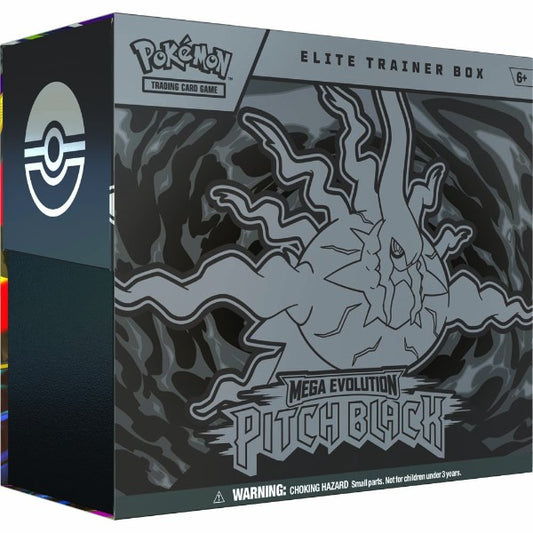 Pokémon TCG: Mega Evolution Pitch Black Elite Trainer Box (Preorder)