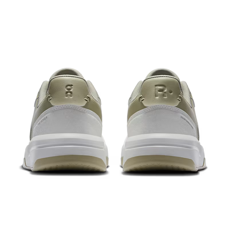 On THE ROGER Clubhouse Men's Shoes - White Olive