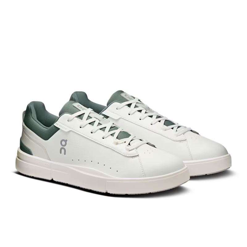 On THE ROGER Advantage Men's Shoes - White Olive