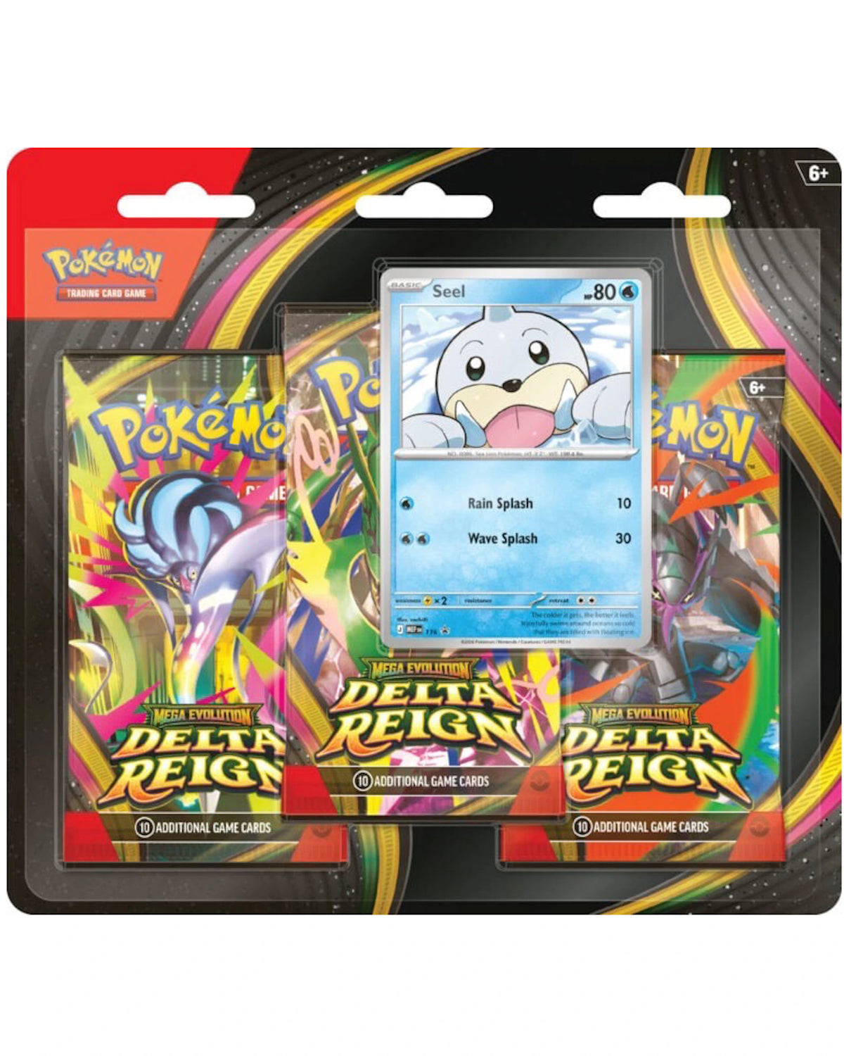 Pokémon TCG: Mega Evolution—Delta Reign 3-Pack Blister – English