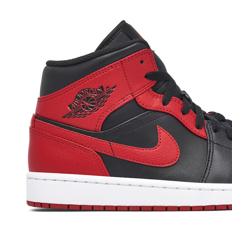 Air Jordan 1 Mid “Banned” – Black Gym Red