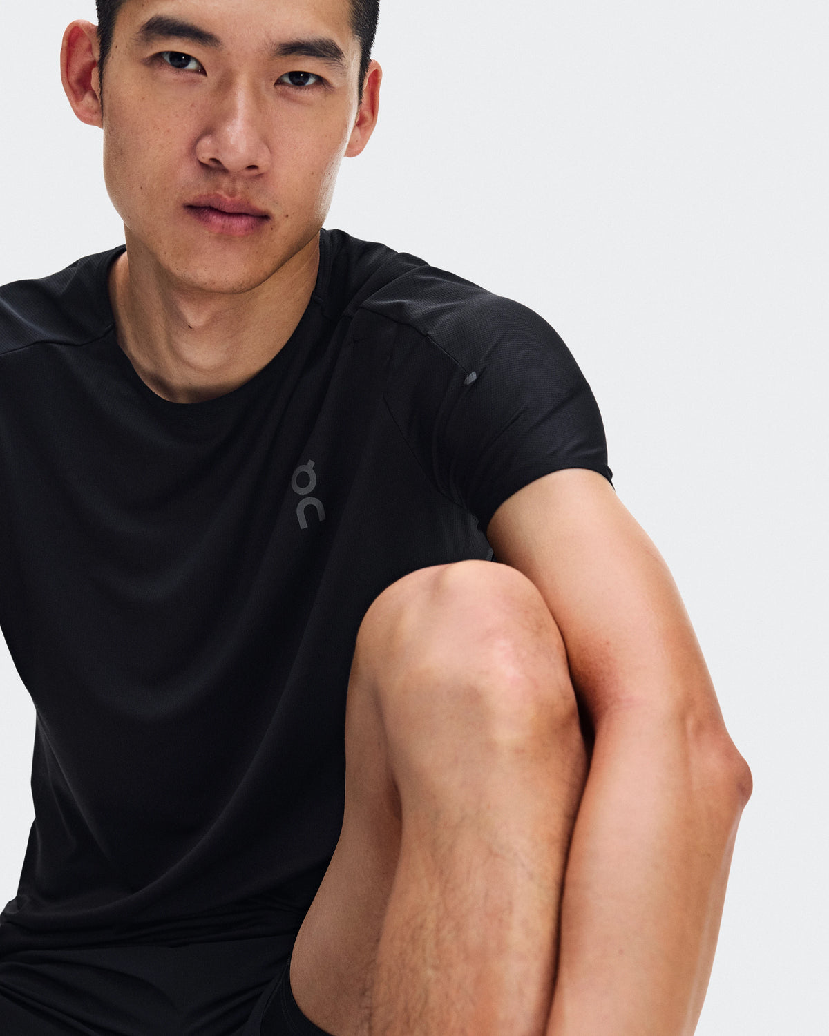 On Men’s Performance-T Black | Eclipse alternate view