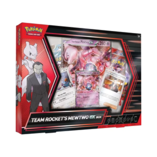 Pokemon TCG Team Rocket’s Mewtwo ex Box – Trading Card Game Collection