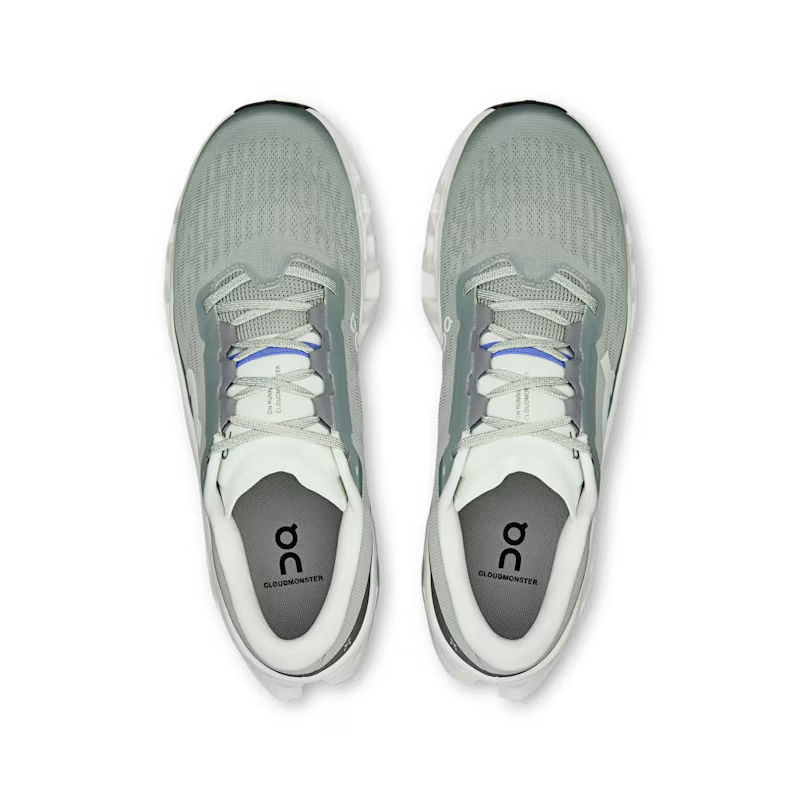 On Cloudmonster 3 Men's Shoes - Tin Ivory