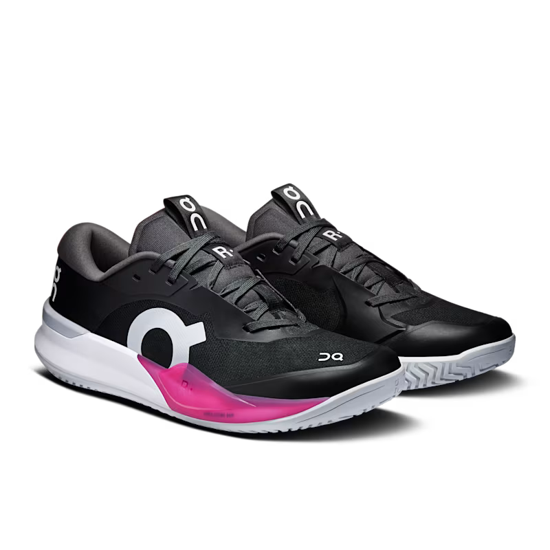 On THE ROGER Pro 3 Clay Men's Shoes - Black Pink