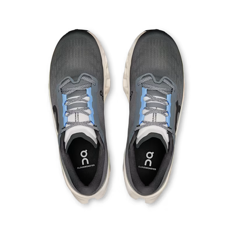 On Cloudmonster 3 Men's Shoes - Rock Silver