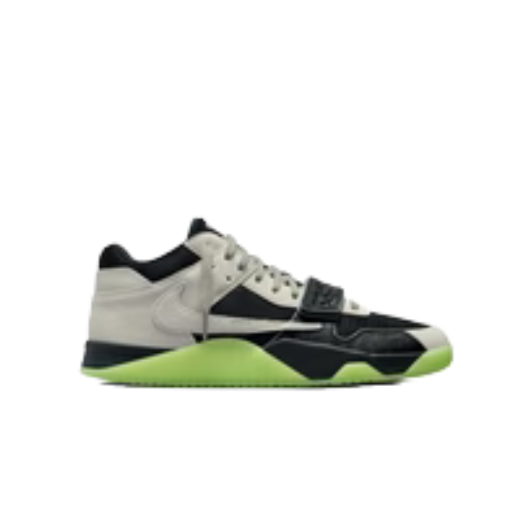 Air Jordan x Travis Scott x Chase B CJ1 T‑Rexx – Black/Night Silver