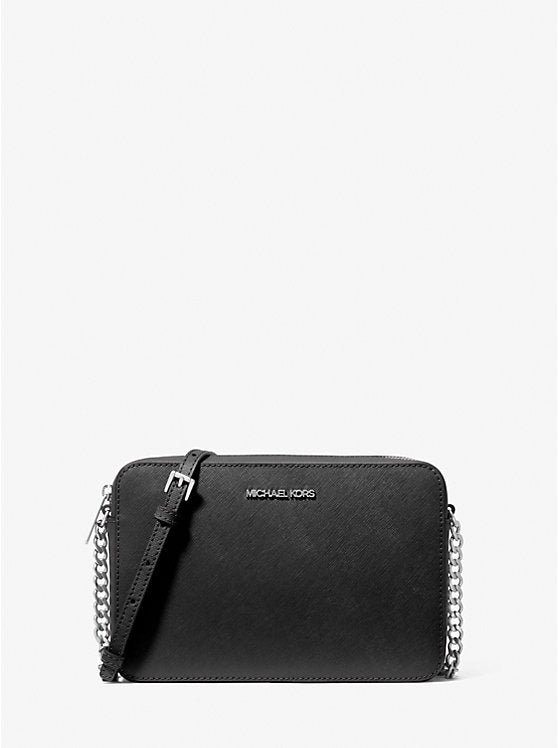 Michael Kors Jet Set Large Saffiano Leather Crossbody Bag