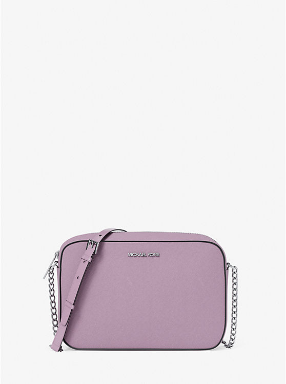 Michael Kors Jet Set Large Saffiano Leather Crossbody Bag