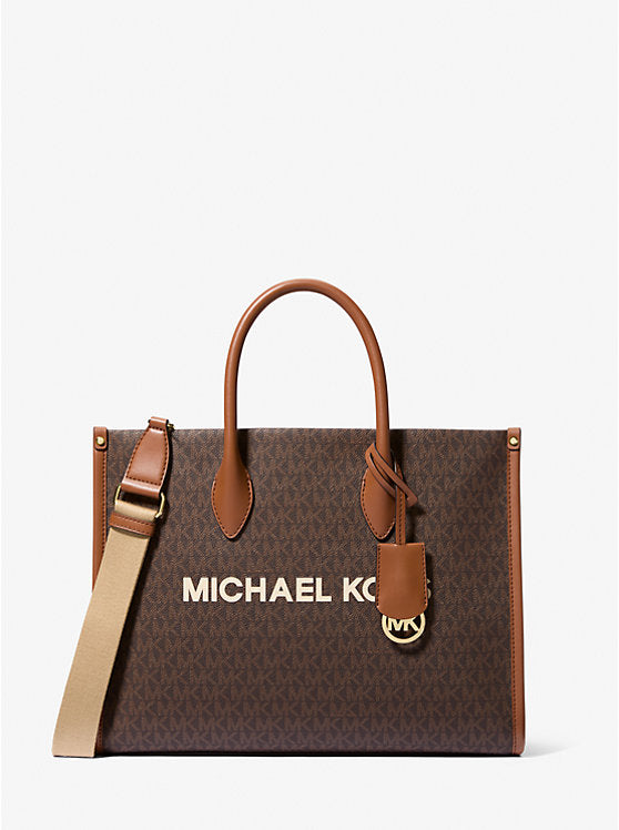 Mirella Medium Logo Tote Bag