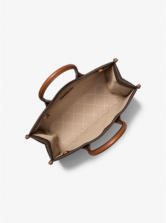 Mirella Medium Logo Tote Bag