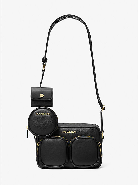 Michael Kors Jet Set Travel Medium Leather Messenger Bag