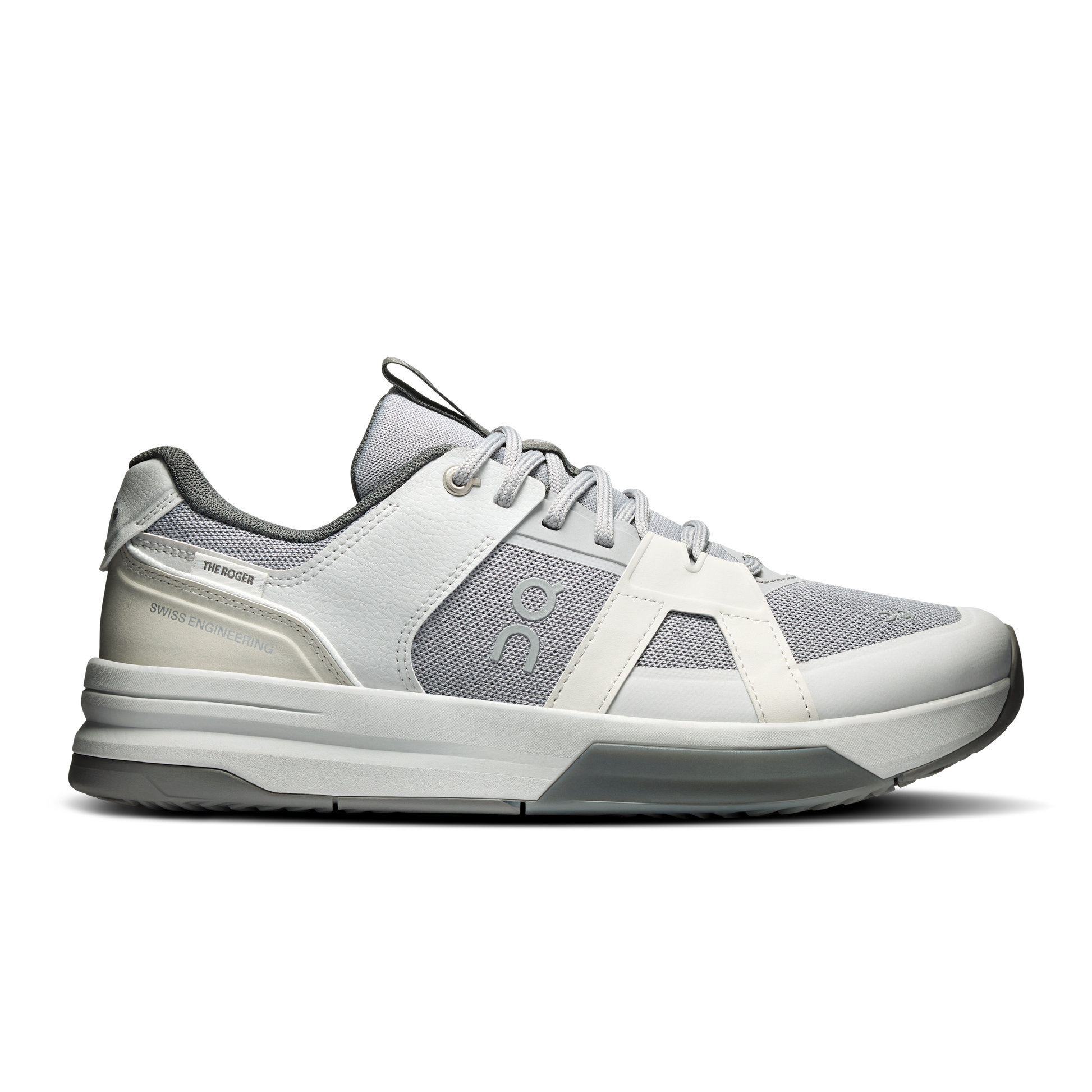 On THE ROGER Clubhouse Pro 2 Clay - Men's Tennis Shoe - Glacier / Frost