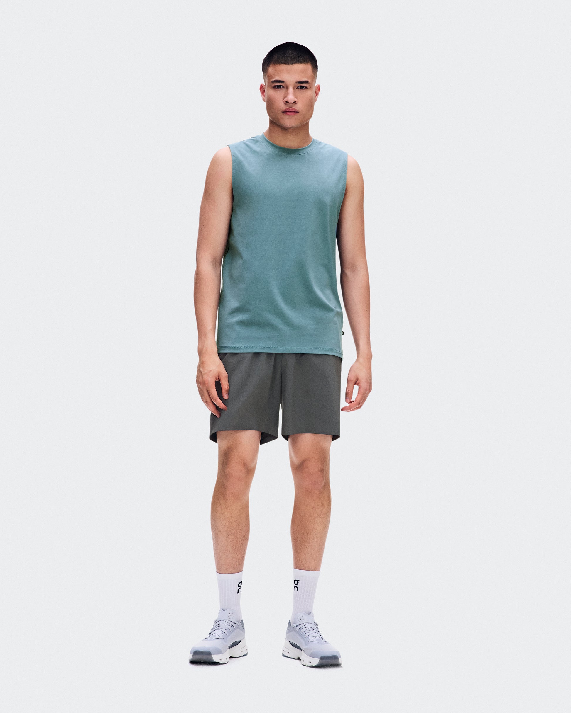 On Focus Tank - Men's Workout Tank - Agave
