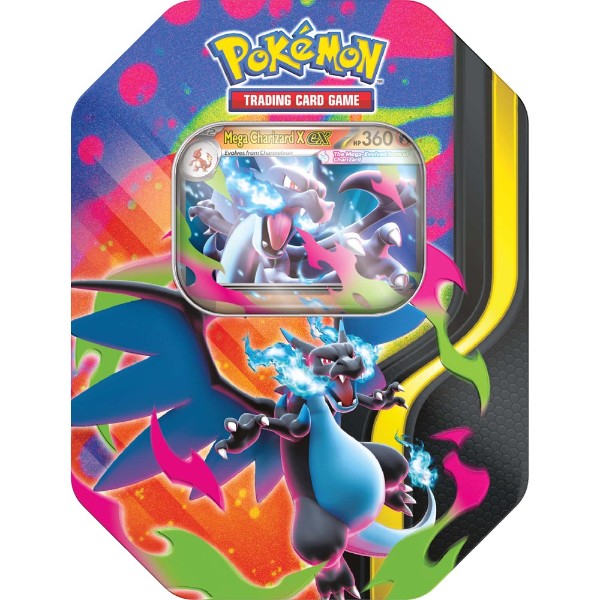 Pokémon TCG Mega Charizard ex Tin (Assorted)