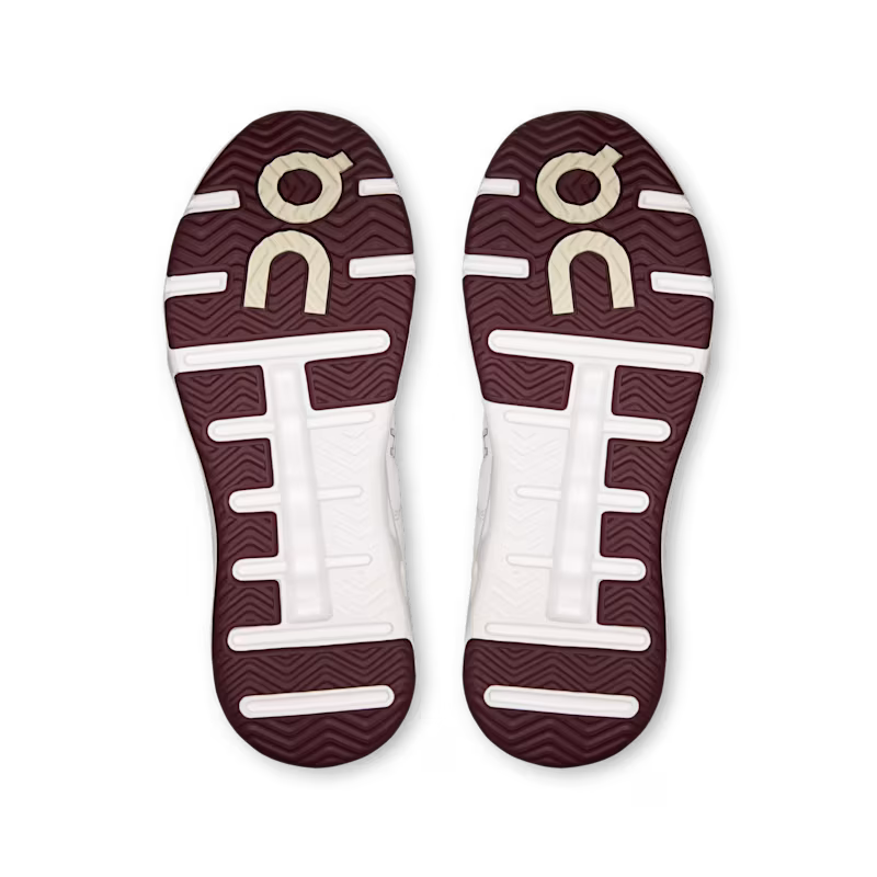 On The Roger Wildcard Men's Shoes - Ivory Maroon